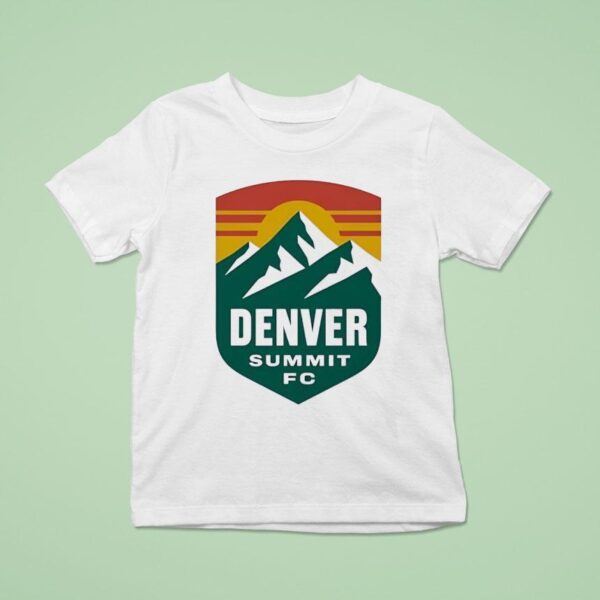 Denver Summit Fc Logo T Shirt