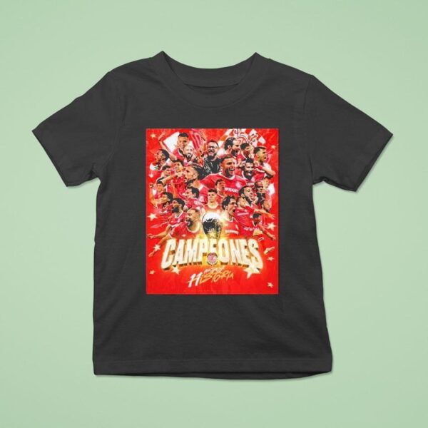 Deportivo Toluca Fc Campeones Liga Mx Clausura Champions T Shirt