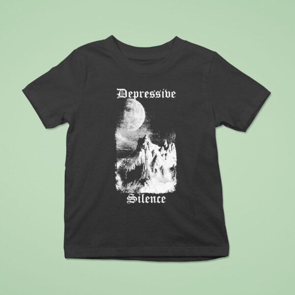 Depressive Silence Mourning T Shirt