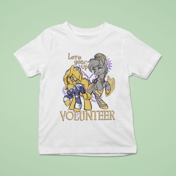 Derpy Hooves Pony Let S Gear Up Volunr T Shirt