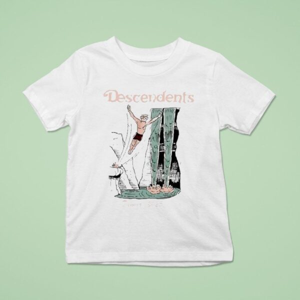 Descendents Denver Punk In The Park Festival On July Diving Waterfall T Shirt