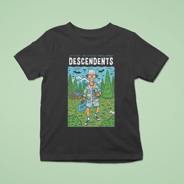 Descendents Denver Colorado Tour July T Shirt
