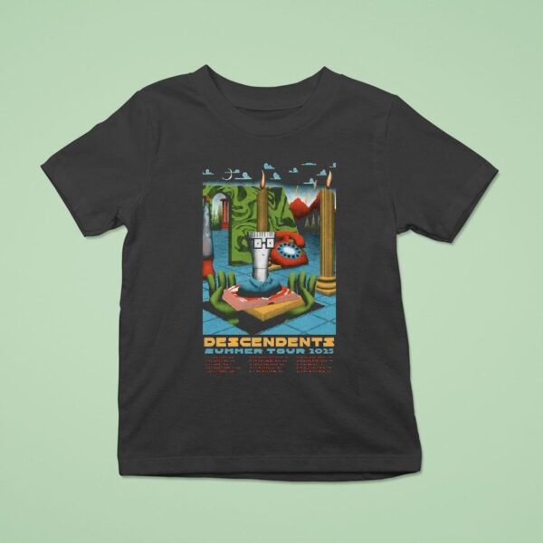 Descendents Summer Tour Dates Candle T Shirt