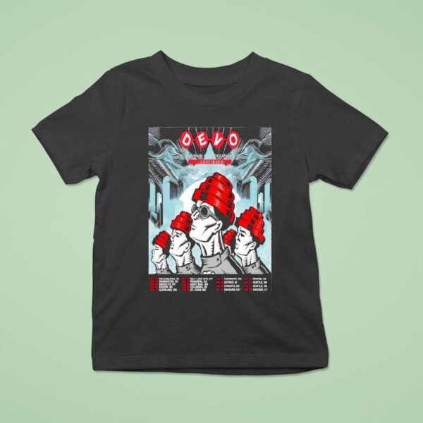 Devo Years Of De Evolution Continued Tour New T Shirt