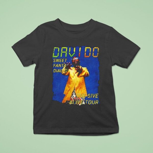 Diallo Davido Sweet Fanta Diallo The Ive At Live Tour T Shirt