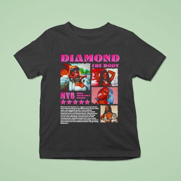 Diamond The Body Aka Dtb Diamond The Body Mvb T Shirt