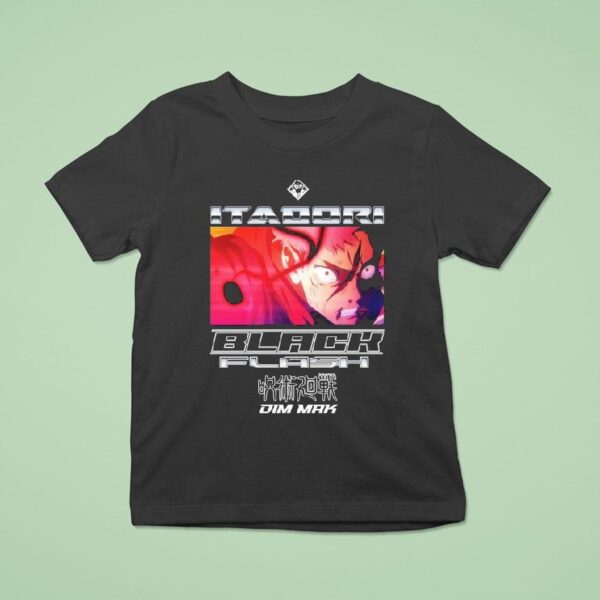 Dim Mak X Jujutsu Kaisen Flash Yuji T Shirt