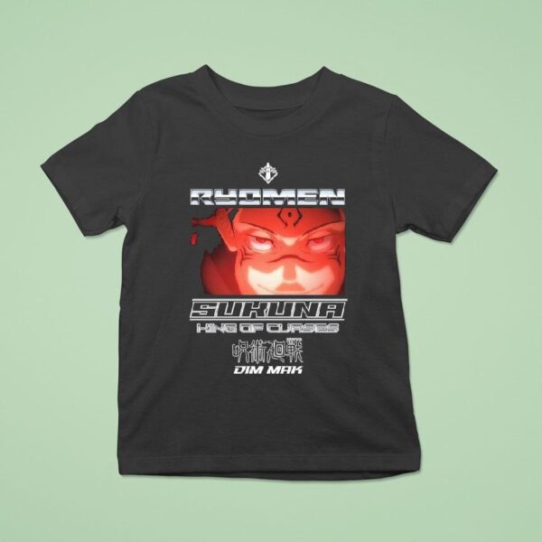 Dim Mak X Jujutsu Kaisen Ryomen Sukuna T Shirt