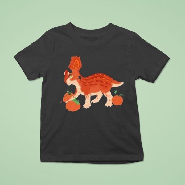 Dinosaur Diabloceratops Pumpkin T Shirt
