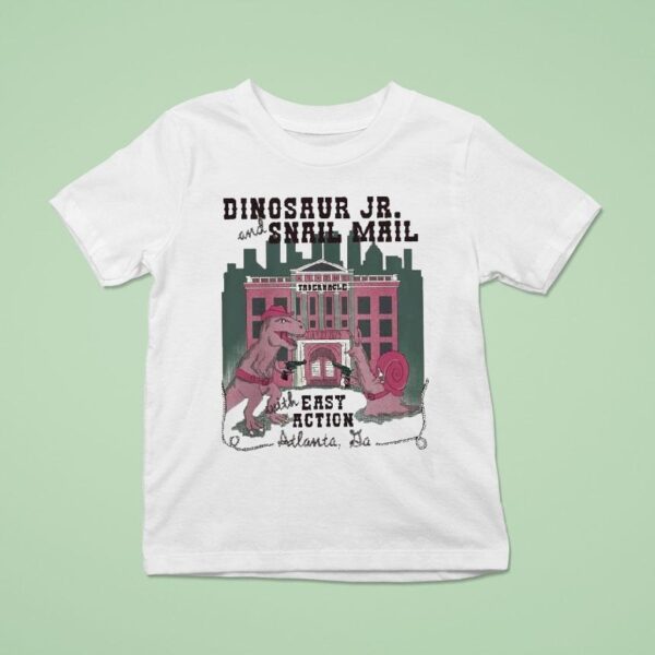 Dinosaur Jr And Snail Mail At The Tabernacle In Atlanta Ga On July Western Cartoon T Shirt