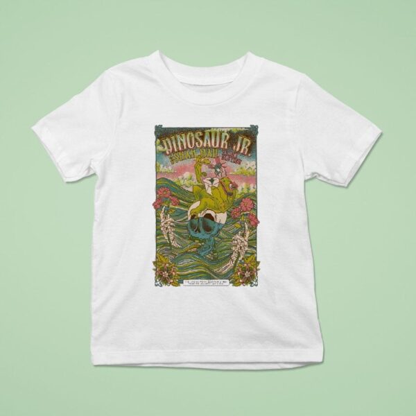 Dinosaur Jr And Snail Mall With Easy Action The Stone Pony Summer Stage Asbury Park Nj T Shirt