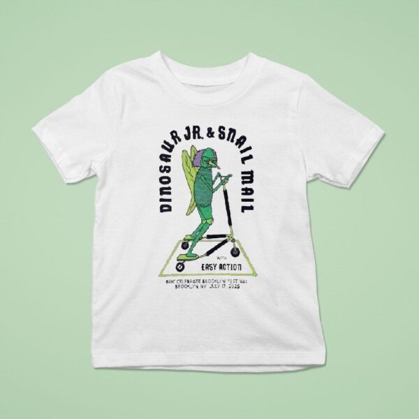 Dinosaur Jr Snailmail Brooklyn Ny July T Shirt