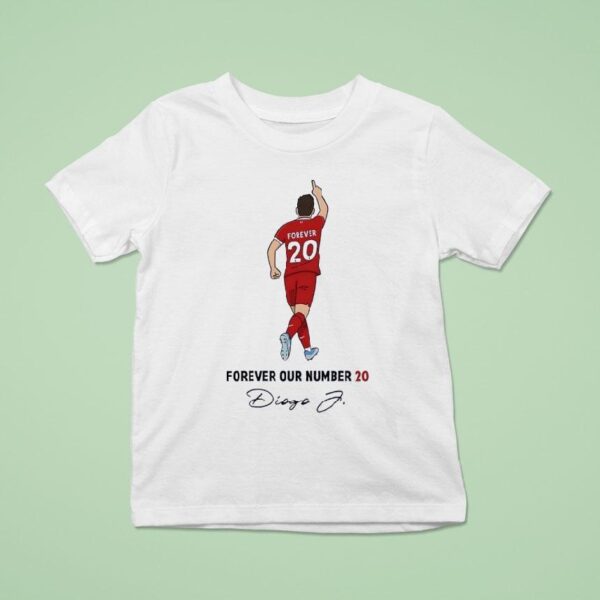 Diogo Jota Forever Our Number T Shirt