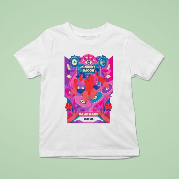 Djoon Soulful Club Paris Tour July T Shirt
