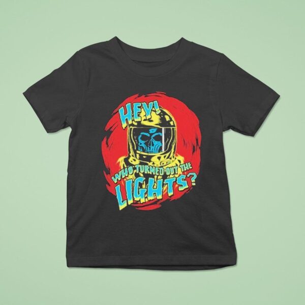 Doctor Who Hey Who Turned Out The Lights Vashta Nerada T Shirt