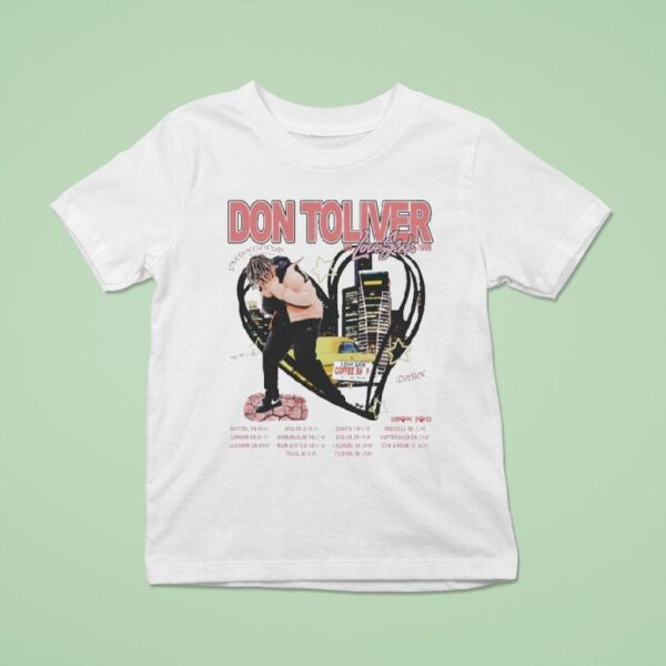 Don Toliver The Love Sick Tour Dates Hear T Shirt