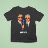 Donald Trump And Jeffrey Epstein Men In Black T Shirt
