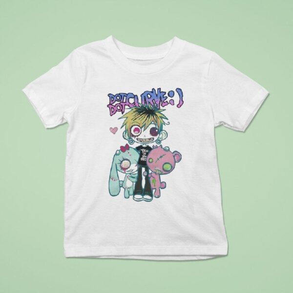 Dot Dot Curve Smiley T Shirt