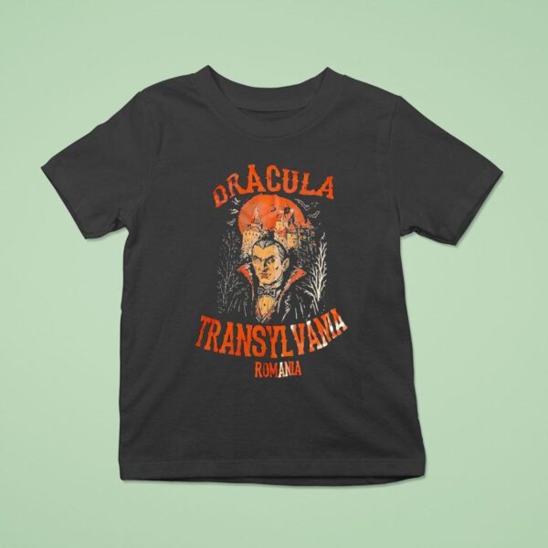 Dracula Transylvania Romania Halloween T Shirt