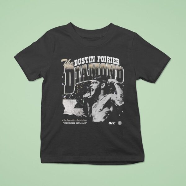 Dustin Poirier The Diamond Dancing Boxy Ufc T Shirt
