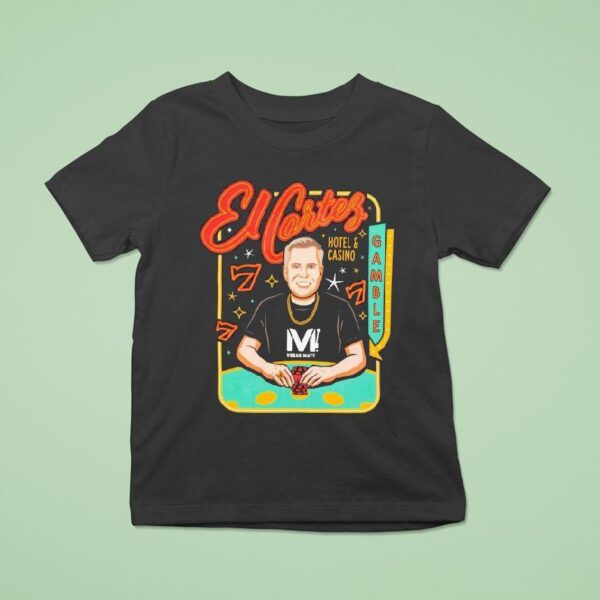 El Cortez Vegas Matt Gamble Hotel And Casino T Shirt