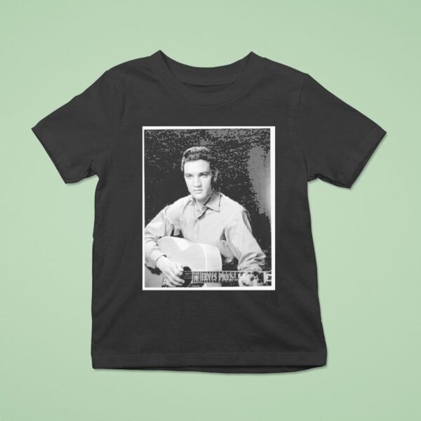 Elvis Presley Guitar Portrai T Shirt