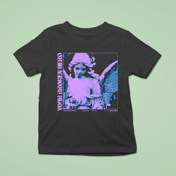 Emo S Not Dead Your Broken Hero Angel T Shirt