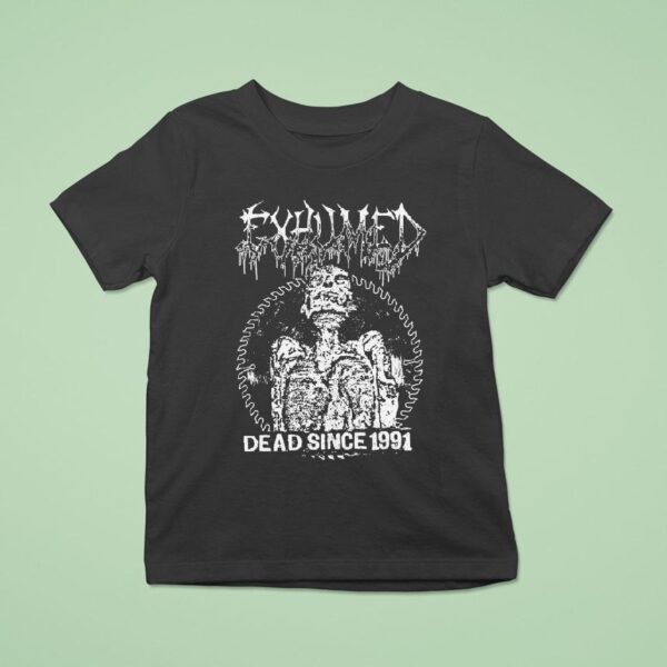 Exhumed Dead Since Skeleton T Shirt