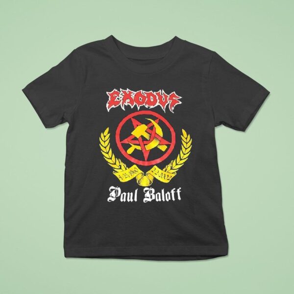 Exodus Paul Baloff Vintage T Shirt