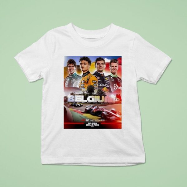 F Belgian Grand Prix In Moet And Chandon T Shirt