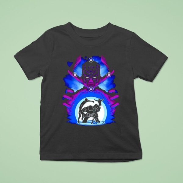 Fantastic Four And Galactus T Shirt