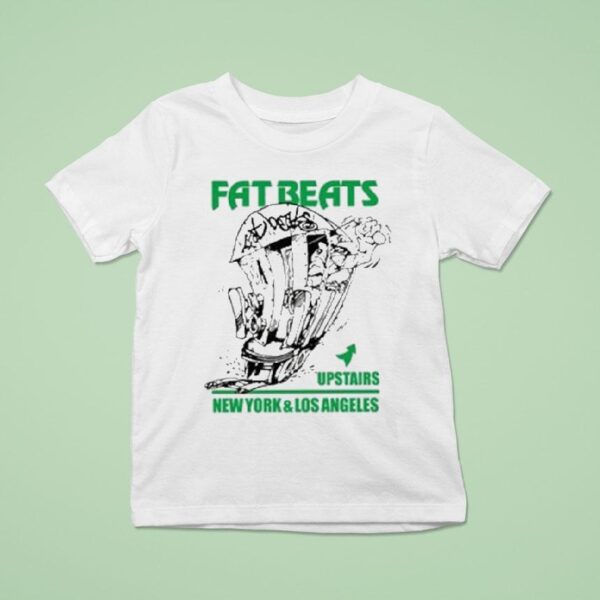 Fat Beats New York And Los Angeles Th Anniversary T Shirt