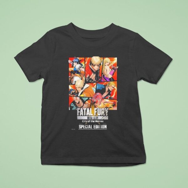 Fatal Fury City Of The Wolves T Shirt