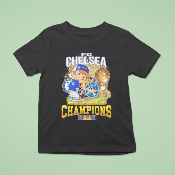 Fc Chelsea Pee On Psg Logo Fifa Club World Cup Champions T Shirt