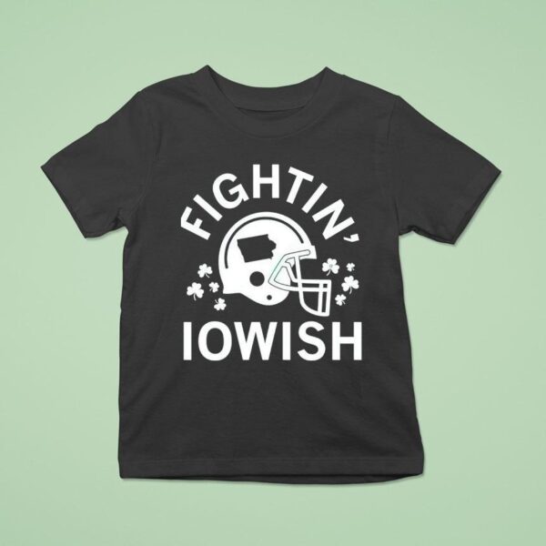 Fightin Iowish Football Christmas T Shirt