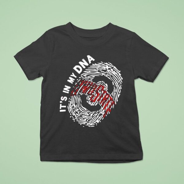Fingerprint It S In My Dna Ohio State Buckeyes T Shirt