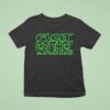 Flat Earther White Rabbit Podcas T Shirt