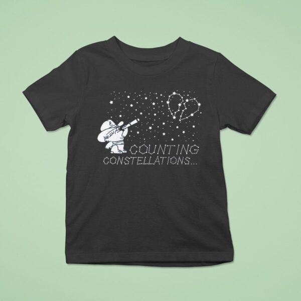Flatland Cavalry Counting Constellations T Shirt