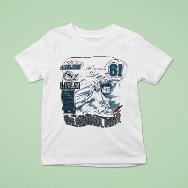 Florida Marlins Livn Hernndez The Miami Kid Signature T Shirt