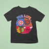 For Life Chicago Cubs Bears Blackhawks Bulls Circle Logos T Shirt
