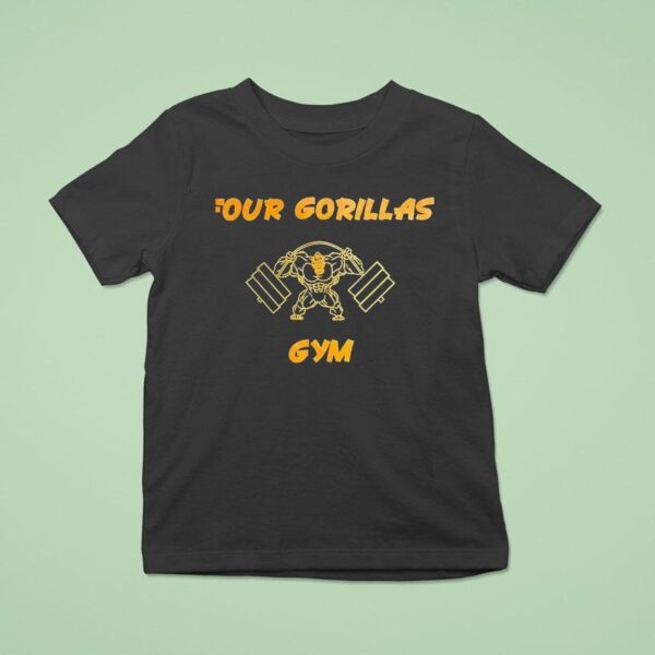 Four Gorillas Gym T Shirt