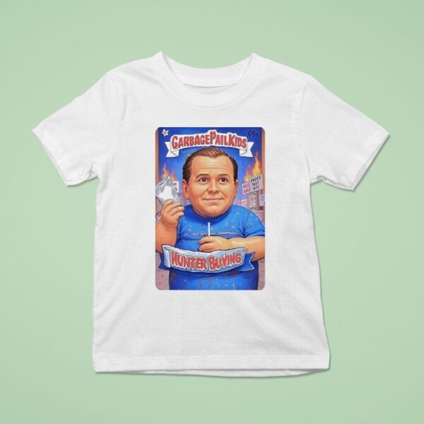 Garbage Pail Kids Hunter Buying T Shirt