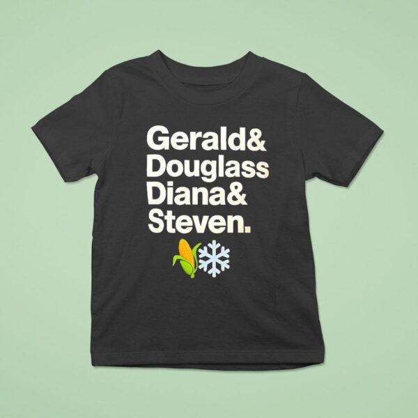 Gerald And Douglass Diana And Steven T Shirt