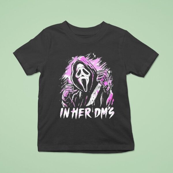 Ghost Face In Her Dm S T Shirt