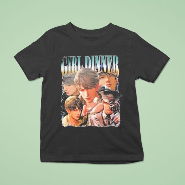 Girl Dinner Caleb Love And Deepspace T Shirt