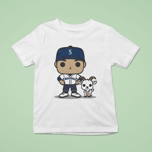 Goat X Seattle Mariners Chibi T Shirt