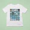 Goose Plant Squares T Shirt