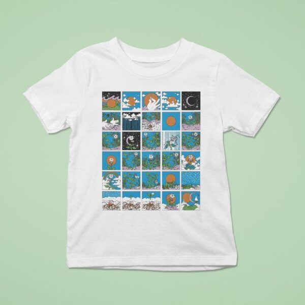 Goose Plant Squares T Shirt