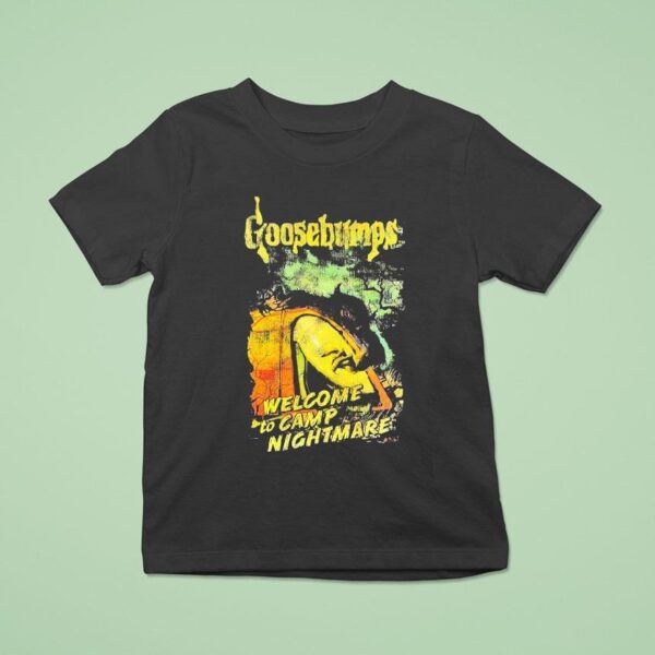Goosebumps Welcome To Camp Nightmare T Shirt