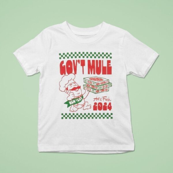 Gov T Mule Years Run Pizza Guy T Shirt